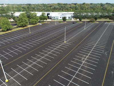 Parking lot striping | Line painting - Vienna WV