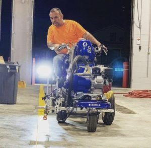 parking lot line striping painting | Cornelius NC